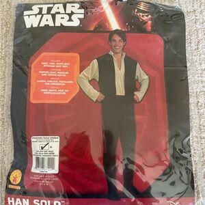 Star Wars Han Solo Outfit with Black and Cream Colors